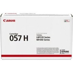 Canon 057 H Black Toner Cartridge - 10,000 Pages - Exceptional Quality for Your Printer!